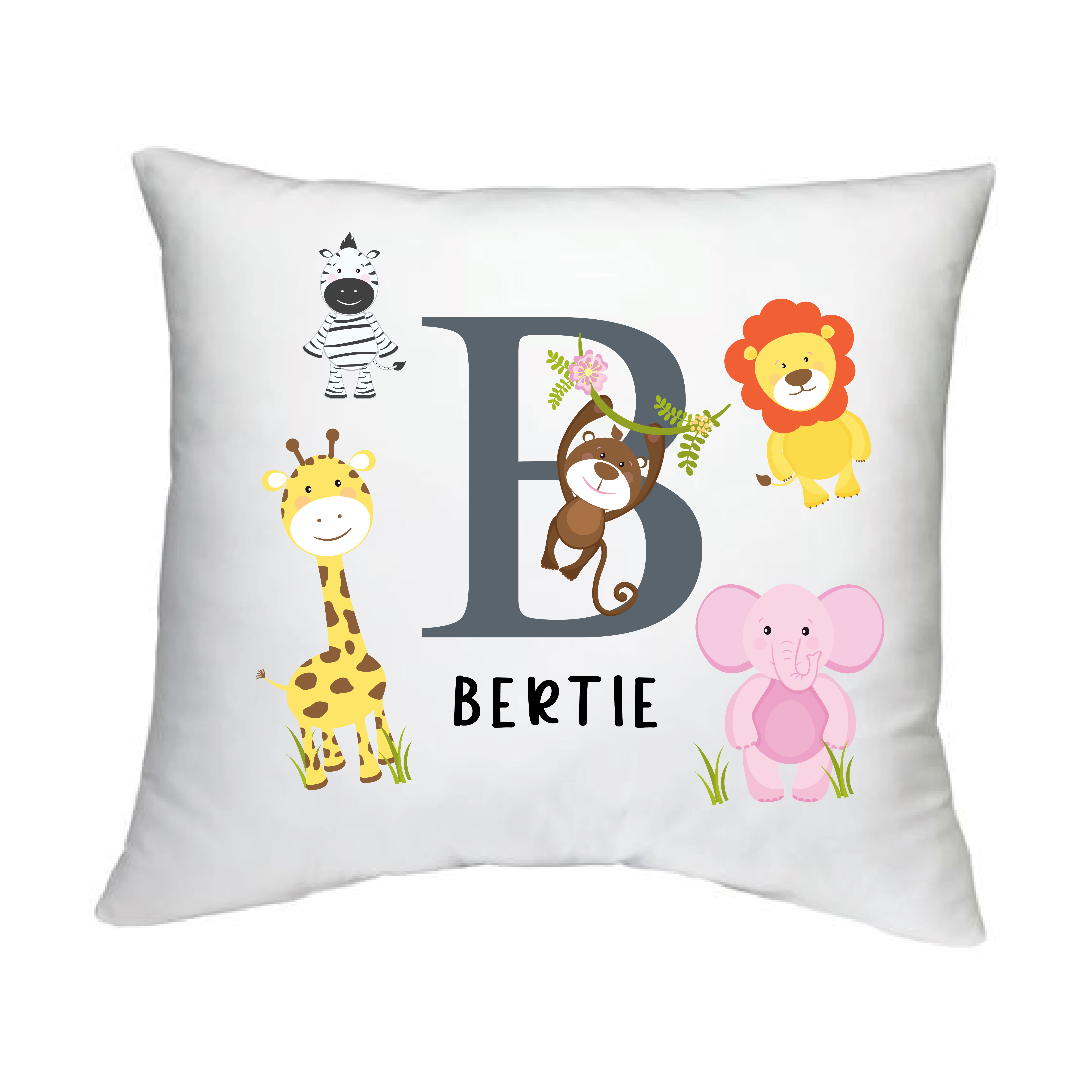 Alphabet Initial Personalised Cushion